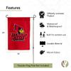 Desert Cactus Illinois State University ISU Garden Flag  19 x 12 inch Illinois State Redbirds Banner, For Outdoor Display and Events (Design C) view 4