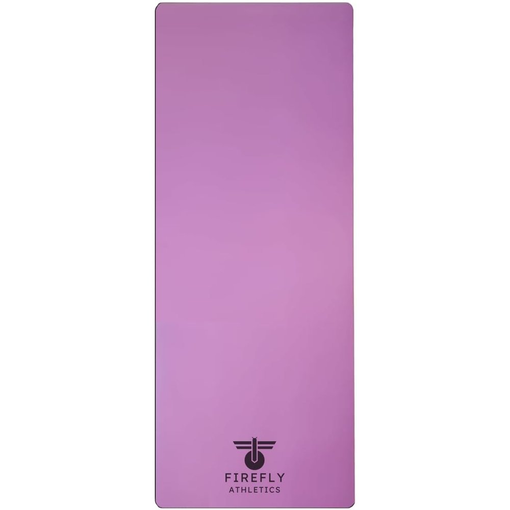 Premium Yoga Mat - 5mm Thick, Extra Wide & Long, Non-Slip Natural Rubber Base & PU Top, Anti-Tear, Ideal for Yoga, Pilates, and Fitness.