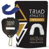 Triad Athletes Sports Mouth Guard for Female Athletes, 1 Pack (Royal Navy) Custom Fit, Protection for Youth, with Ventilated Case view 1