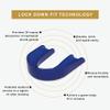 Triad Athletes Sports Mouth Guard for Female Athletes, 1 Pack (Royal Navy) Custom Fit, Protection for Youth, with Ventilated Case view 3