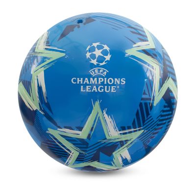 UEFA Champions League Hy-Pro Officially Licensed Play Ball, 9 Inch, Flyaway, Merchandise, Collectible for Kids and Adults, Great Football Gift Idea, Blue