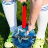 UEFA Champions League Hy-Pro Officially Licensed Play Ball, 9 Inch, Flyaway, Merchandise, Collectible for Kids and Adults, Great Football Gift Idea, Blue view 2