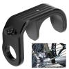 Asixxsix Hanging Buckle, Aluminum Alloy E Shaped Buckle Easily Rotate Front Fork E Shaped Buckle Light Weight Portable Hook E Buckle for Brompton Folding Car (Black) view 4