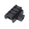 Gotical Three T Trading Low-Profile Compact Riser Mount, 0.5" High, 3 Slots for Scopes and Optics (0.5" High - 3 Slots for Scopes) view 2