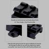 Gotical Three T Trading Low-Profile Compact Riser Mount, 0.5" High, 3 Slots for Scopes and Optics (0.5" High - 3 Slots for Scopes) view 3