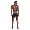Cat Men's 4-Pack Moisture Wicking Mesh Comfortable Boxer Briefs, Black Multi, Small view 3