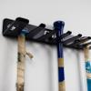 PRx Performance Baseball Bat Rack and Sports Stick Storage Hockey Lacrosse Hanger Wall Mount 14 Metal or Wood Bats Caddy Holder USA Made Softball Hooks for Home view 4