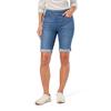 Levi Strauss Signature Gold Women's Totally Shaping Pull-On Bermuda Shorts Mid-Rise Stretch Denim (Also Available in Plus Size), (New) Out of Town, 4 view 1