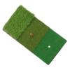 BESPORTBLE Golf Practice Mat 30x60cm Portable Hitting Pad Tee Realistic Grass Surface Indoor/Outdoor Training view 1