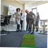 BESPORTBLE Golf Practice Mat 30x60cm Portable Hitting Pad Tee Realistic Grass Surface Indoor/Outdoor Training view 2