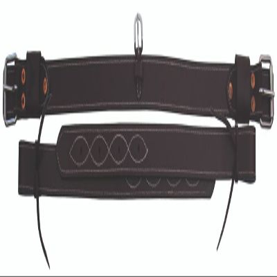 Buffalo Leather 1 3/4" Back Cinch for Western Saddles - Horse Rear Cinch (Dark)