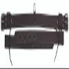 Buffalo Leather 1 3/4" Back Cinch for Western Saddles - Horse Rear Cinch (Dark) view 1