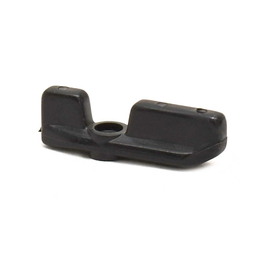 Bass Cat Boat Offset Wing Knob | 2 1/4 Inch Plastic Black