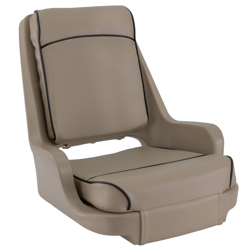 Deluxe Ladder Back Offshore Helm Chair - Beige