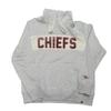 47 Kansas City Chiefs Grey Gibson Pullover Hoodie - NFL Long Sleeve Fashion Pullover Hood (Large) view 1
