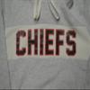 47 Kansas City Chiefs Grey Gibson Pullover Hoodie - NFL Long Sleeve Fashion Pullover Hood (Large) view 2