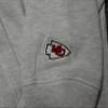 47 Kansas City Chiefs Grey Gibson Pullover Hoodie - NFL Long Sleeve Fashion Pullover Hood (Large) view 3