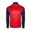 Badger Sports Breakout 1/4 Zip - 3XL - RD/NY view 1