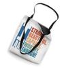 Vintage I Am Strong Beautiful Capable Worthy Enough Design Tote Bag view 2