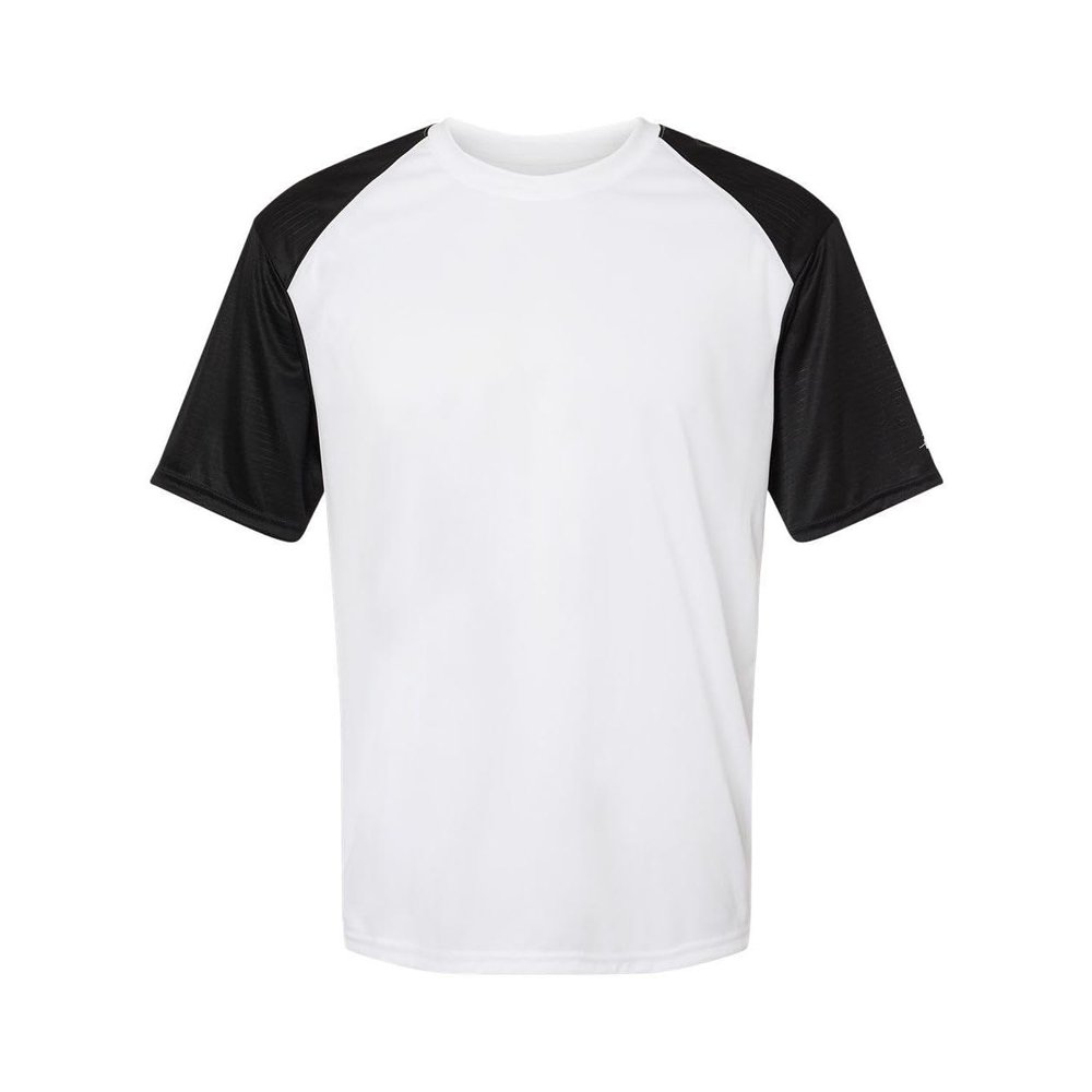 Badger Sports Breakout Tee - XL - WH/BK