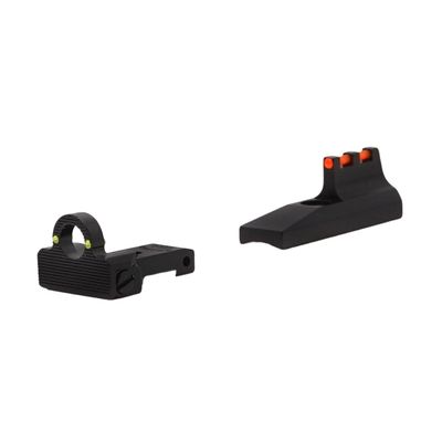 Williams Ghost Ring Fiber Optic Sight Set for Browning Buckmark (Rear Sight Length Over 1in) (650701)