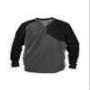 Alleson Athletic Adult Field Batters Jacket (Style 3JLS21A), Charcoal Solid/Black, 3XL view 1