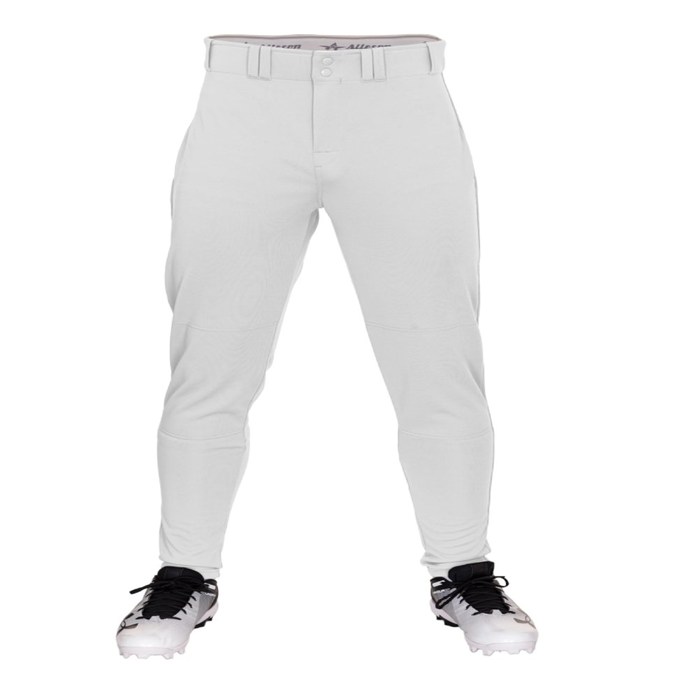 Alleson Athletic Adult Crush Tapered Pant (Style 657CTP), White, L