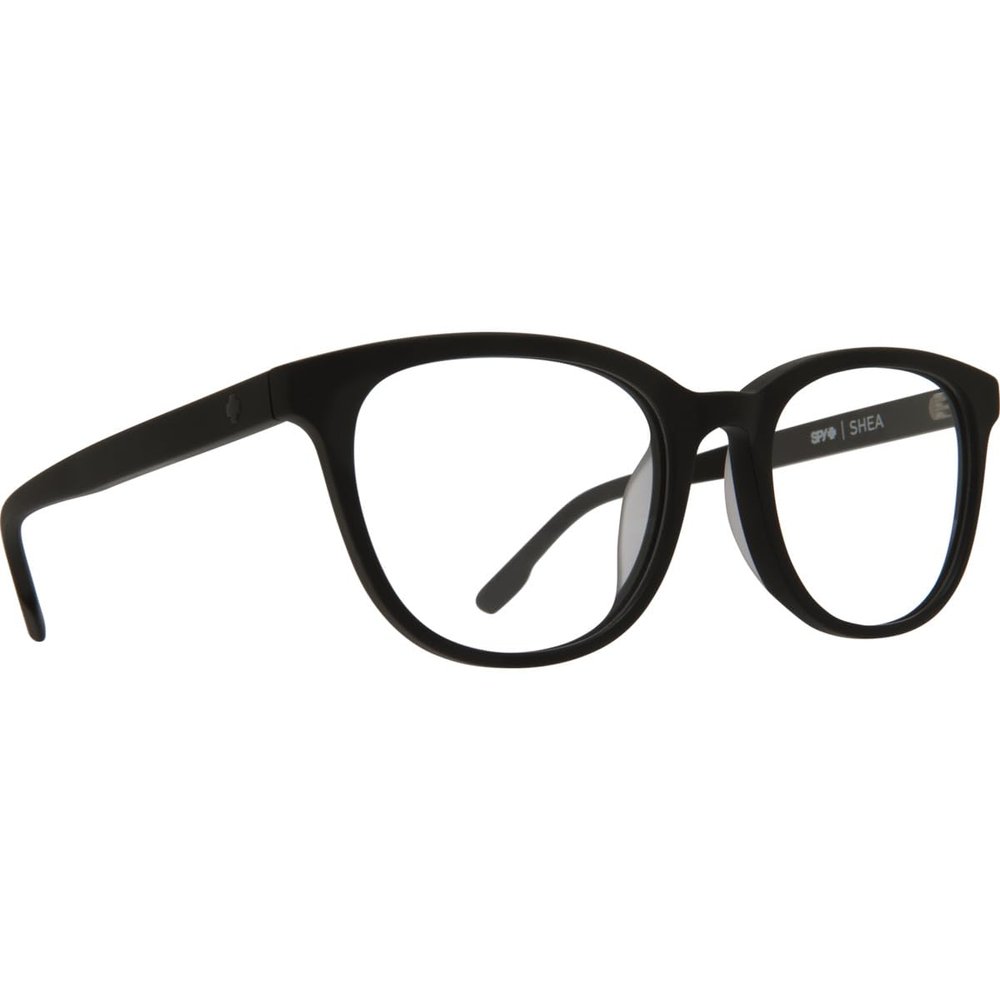 SPY Rectangular 573510374000 Shea 53 Matte Black, Multi, One Size
