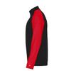 Badger Sports Breakout Youth 1/4 Zip - M - BK/RD view 2
