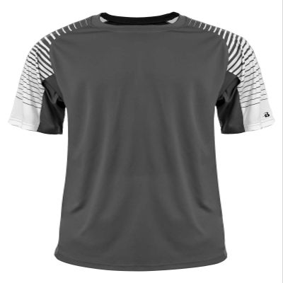 Badger Sports Lineup Tee - L - GR/GRLN