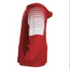 Badger Sports Lineup Hood Tee - 4XL - RD/RDLN view 2