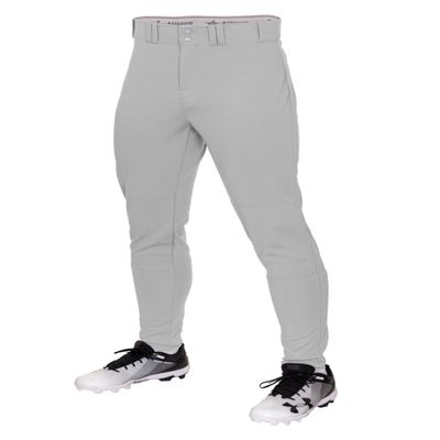 Alleson Athletic Adult Crush Tapered Pant (Style 657CTP), Grey, 3XL