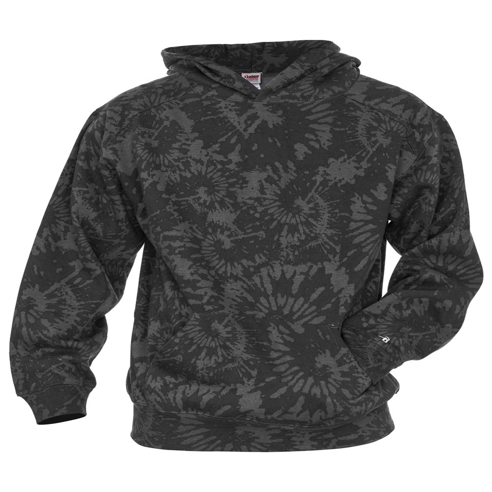 Badger Sports Athletic Fleece Youth Tie Dye - M - GRVT