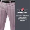 Alleson Ahtletic Badger Sports 655WPNY - Crush Pinstripe Pant - L - GY/RD Grey/Red view 3