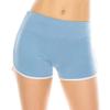 ALWAYS Booty Shorts for Women - Sexy Cute Soft Yoga Dance Dolphin Shorts Sky Blue White 2XL view 2