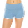 ALWAYS Booty Shorts for Women - Sexy Cute Soft Yoga Dance Dolphin Shorts Sky Blue White 2XL view 3
