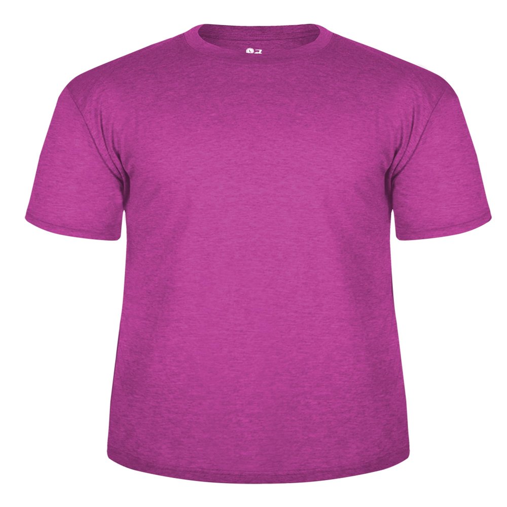 Badger Sports Tri-Blend Tee - M - HPHT