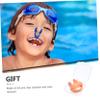Toddmomy 6pcs Silicone Earplugs Ear Plugs for Kids Nose Plugs for Swimming Kids Nose Clips Nose Plug Protector Nose Splint Nose Pads Child Aldult Swim Ear Plugs view 2