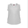 Alleson Ahtletic Badger Sports 522XVW - Slide Vneck Sleeveles - S - WH/WH White/White view 1