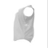 Alleson Ahtletic Badger Sports 522XVW - Slide Vneck Sleeveles - S - WH/WH White/White view 4