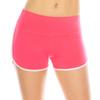 ALWAYS Booty Shorts for Women - Sexy Cute Soft Yoga Dance Dolphin Shorts Neon Pink White 2XL view 2