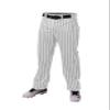 Alleson Ahtletic Badger Sports 655WPN - Crush Pinstripe Pant - M - WH/BK White/Black view 1