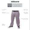 Alleson Ahtletic Badger Sports 655WPN - Crush Pinstripe Pant - L - GY/NY Grey/Navy view 2