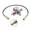 TUXING 4500PSI Pcp Air Compressor, High Pressure PCP Paintball Fill Station Stainless Steel Valve HPA CO2 Tank DIN Charging System M18*1.5 Red view 4