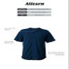 Alleson Athletic Mens Standard Crush Full Button Baseball Jersey, Navy/Navy, 3X-Large view 4
