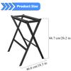 Lhysn Tennis Racket Storage Rack Tennis Racquet Stand Rack Durable and Detachable Tennis Racket Holder Black view 3