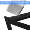 Lhysn Tennis Racket Storage Rack Tennis Racquet Stand Rack Durable and Detachable Tennis Racket Holder Black view 4