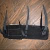 EPT Bull Ropes Bull Riding Rope Pad Master Bulls - Black Leather & Sheep Wool Pad 15" x 4" view 3