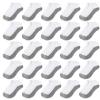 BOOPH 25 Pack Kids Low Cut Ankle Socks Boy Girl Athletic Socks 12-16 Years Multi5 view 1