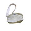 Bettissi Mini Belt Bag Fanny Pack for Women, Men, Junior, Teens, Unisex Fashion Waist Crossbody Sling Bags, Travel Biking, Everywhere with Adjustable Strap, Lightweight Nylon Waterproof (Ivory) view 4